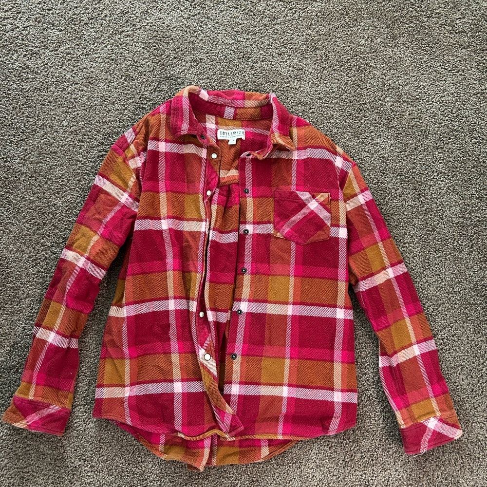 Pendleton Red Plaid Flannel Shirt